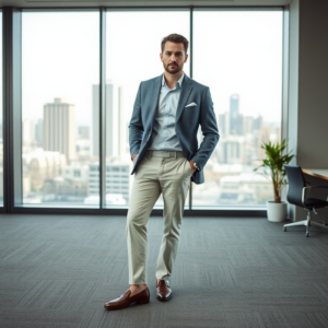 9while9.com | Elegante herenschoenen voor onder een linnen broek op kantoor